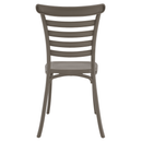 Rakásolható szék, szürkésbarna taupe, SAVITO