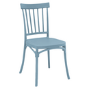 Rakásolható szék, kék, SAZEN