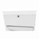 Cipőpolc, 3-soros, fehér, SEBER TYP 2