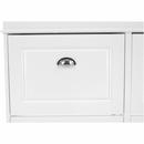 Cipőpolc, 2-soros, fehér, SEBER TYP 5