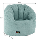 Babzsák, mentol szövet, ALMERO