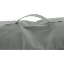 Babzsák, szürke / zöld szövet, ALIMOR