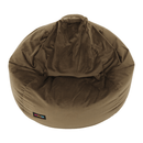 Babzsák, szürkésbarna TAUPE szövet, TRIKALO