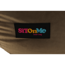 Babzsák, szürkésbarna TAUPE szövet, TRIKALO