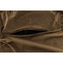 Babzsák, szürkésbarna TAUPE szövet, TRIKALO