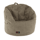 Babzsák, világosbarna szövet, ALMERO