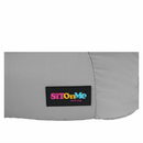 Babzsák, világosszürke anyag, TAMPO