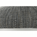 Ülőgarnitúra, műbőr fehér/szövet szürke melír, TONIKS