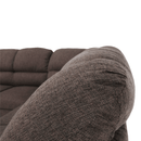 Ülőgarnitúra készlet, barna, jobb, AMELIA