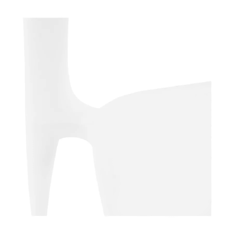 Rakásolható szék, fehér, FEDRA NEW