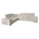 Ülőgarnitúra, bézs Majestic szövet, SEGORIA LUX