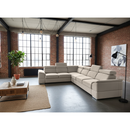 Ülőgarnitúra, bézs Majestic szövet, SEGORIA LUX