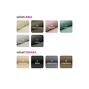 Ülőgarnitúra, szövet csoki, SEGORIA LUX