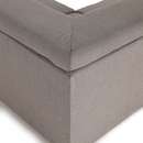 Ülőgarnitúra, szürkésbarna Taupe, jobbos kivitelezés, SEGORIA ROH U