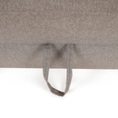 Ülőgarnitúra, szürkésbarna Taupe, jobbos kivitelezés, SEGORIA ROH U