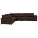 Ülőgarnitúra, szövet csoki, SEGORIA LUX