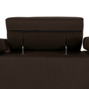 Ülőgarnitúra, szövet csoki, SEGORIA LUX