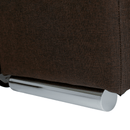 Ülőgarnitúra, szövet csoki, SEGORIA LUX