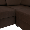 Ülőgarnitúra, szövet csoki, SEGORIA LUX