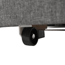 Sarok ülőgarnitúra, szürke, SEGORIA LUX