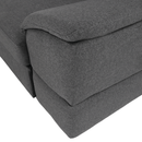 Sarok ülőgarnitúra, szürke, SEGORIA LUX