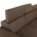 Ülőgarnitúra, szövet szürke-barna Taupe, SEGORIA LUX