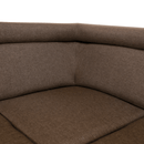 Ülőgarnitúra, szövet szürke-barna Taupe, SEGORIA LUX