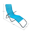Kerti nyugágy, kék/szürke, SELNO