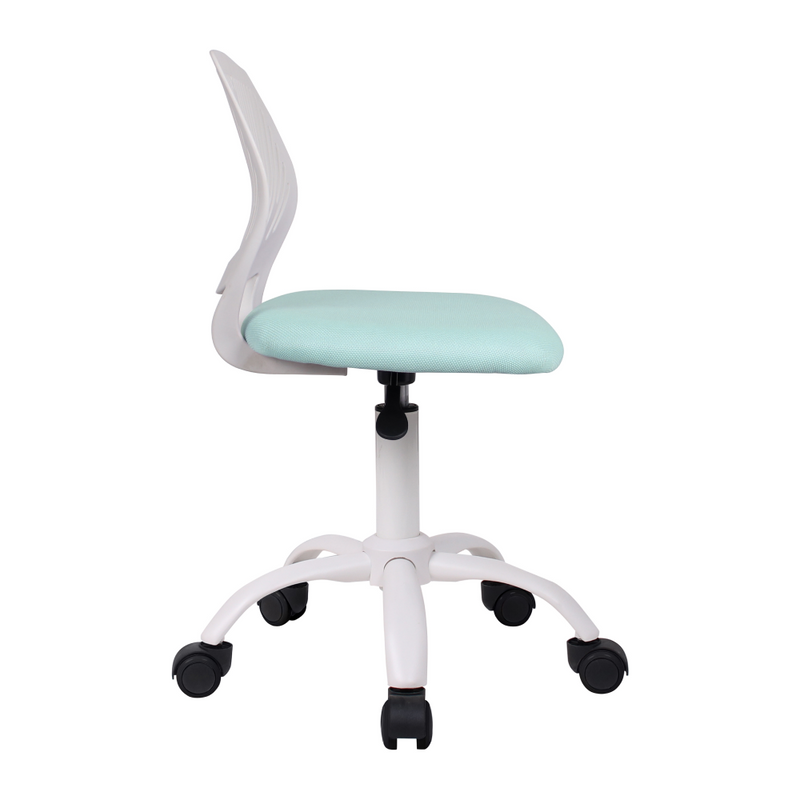 Forgószék, neomint/fehér, SELVA