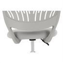 Forgószék, szürke/króm, SELVA