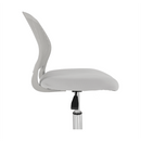 Forgószék, szürke/króm, SELVA