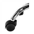 Forgószék, szürke/króm, SELVA