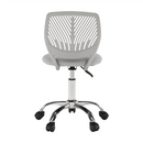 Forgószék, szürke/króm, SELVA