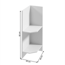 Alsószekrény D25PZ, jobbos, fehér, SICILIA