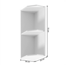 Felső polcos szekrény G25PZ, fehér, SICILIA