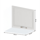 Felsőszekrény G50K, fehér/sosna Andersen, SICILIA