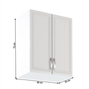 Felsőszekrény G60, fehér/sosna Andersen, SICILIA