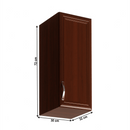 Felsőszekrény G30, jobbos, dió Milano, SICILIA