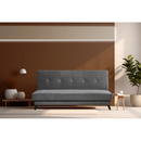 Kihúzható heverő, szürke, SIDE