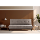 Kihúzható heverő, szürkésbarna Taupe, SIDE