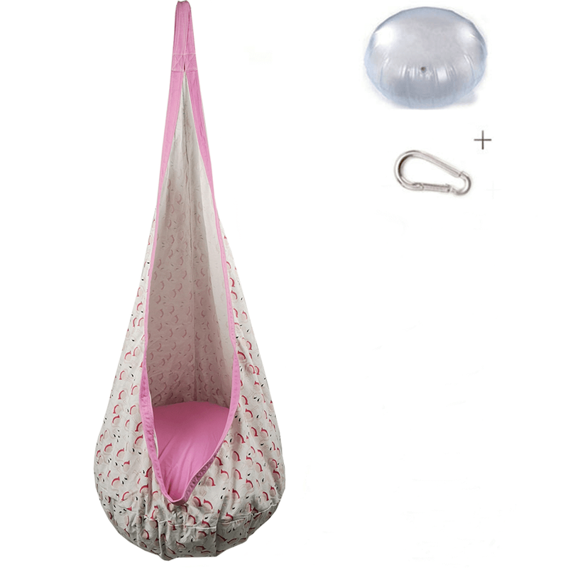 Függőhinta, rózsaszín/flamingó minta, SIESTA TYP 2