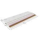 Feltekert matrac, habmatrac, 140x200, SILVERHARD NEW