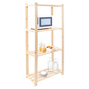 Polcállvány, természetes, fenyő, SIMU 1600