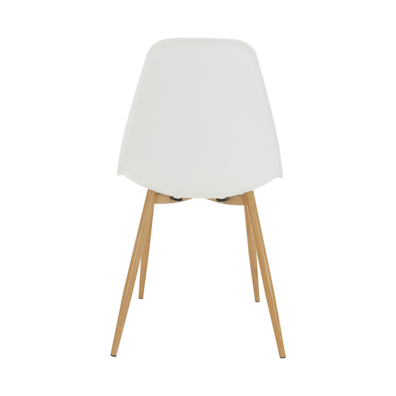 Szék, fehér/natúr, SINTIA