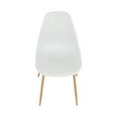 Szék, fehér/natúr, SINTIA