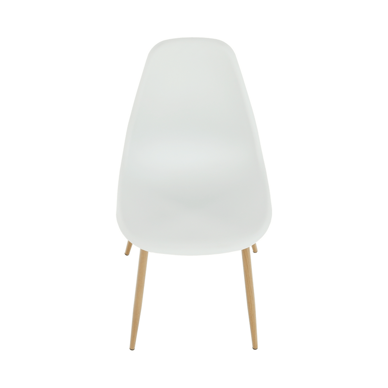 Szék, fehér/natúr, SINTIA