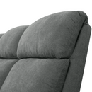 Ülőgarnitúra 3+2+1, sötétszürke szövet, FASAN