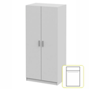 Szekrény, fehér, INVITA TYP 4