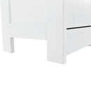 Magas szekrény, fehér, ATENE TYP 1