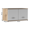 Szekrénymagasító TYP 8, wotan tölgy/fehér, CYRIL